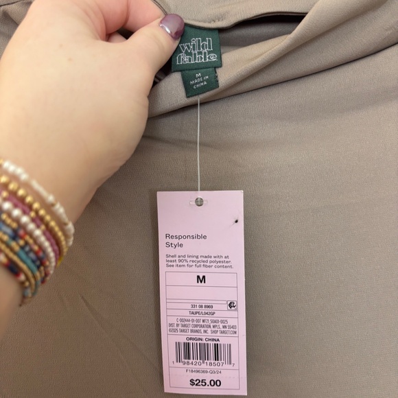 Brown Target Ruffle Dress NWT - Picture 2 of 3